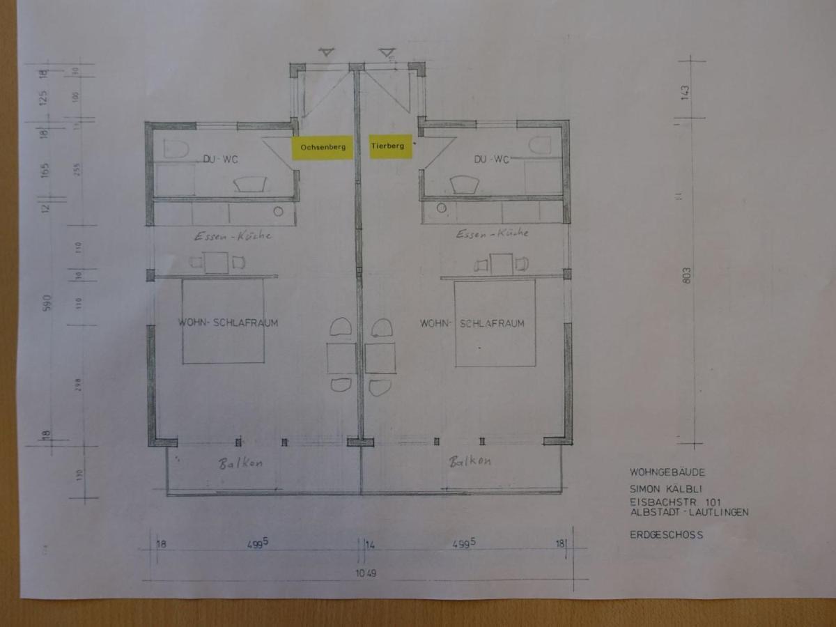 Ferienhaus Albzeit Albstadt Bagian luar foto